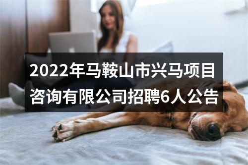 2022年马鞍山市兴马项目咨询有限公司招聘6人公告 图片